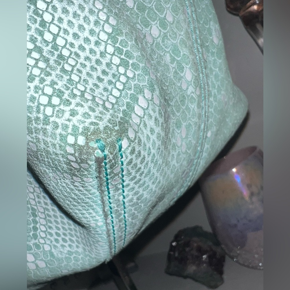 Guc Tiffany & Co. Python Print Reversible Tote! - image 3